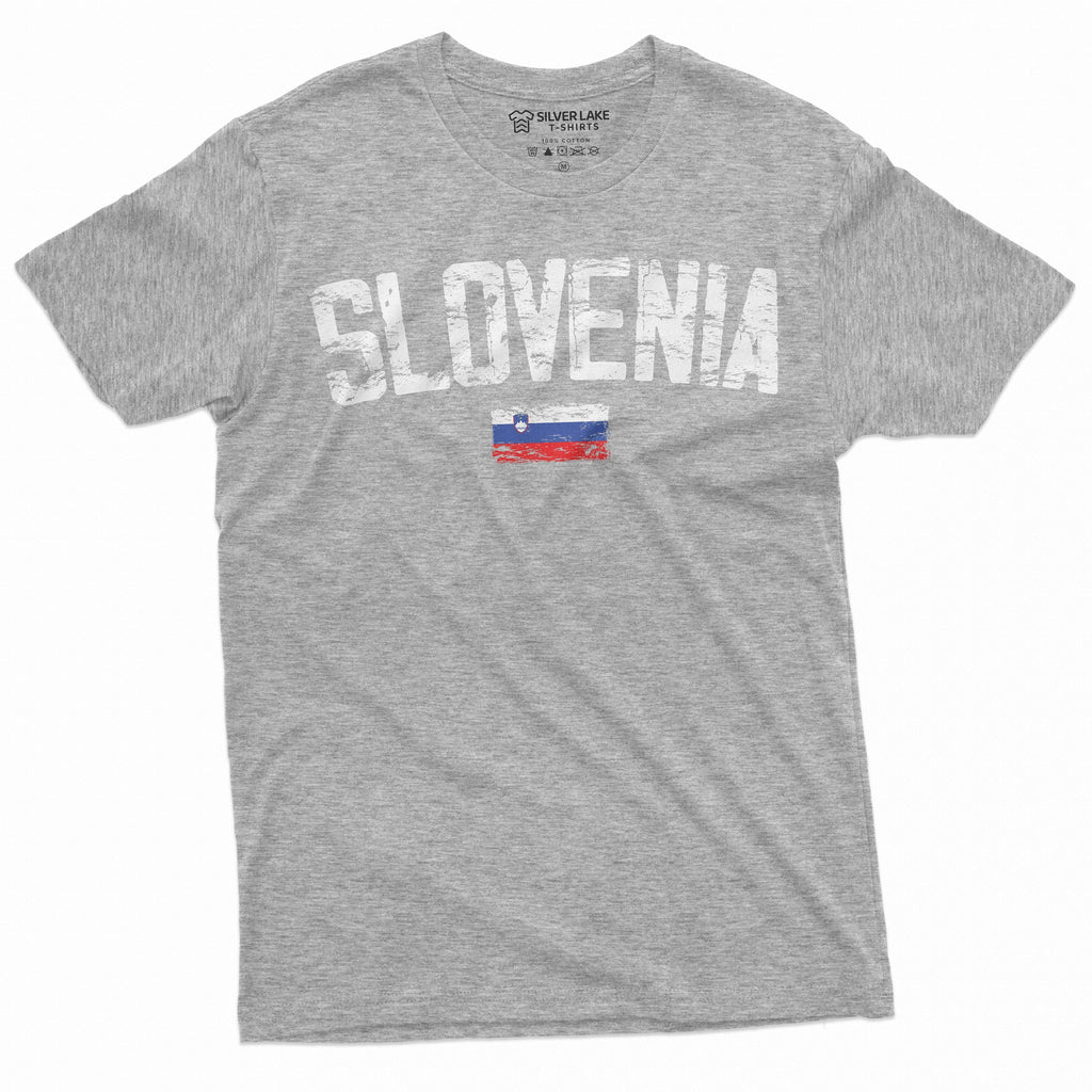 Slovenia T-shirt Slovenija Flag Mens Tee Shirt Nation product image 5