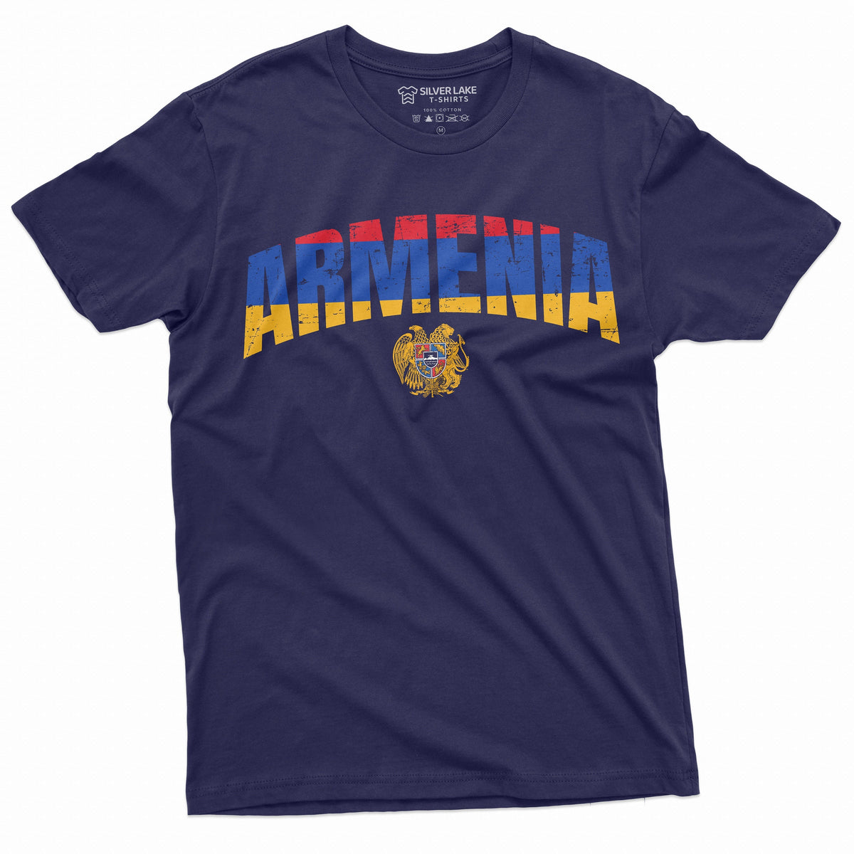 Armenia T-shirt Armenian Flag Patriotic Tee Shirt Mens product image 3