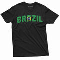 Men's Brazil T-shirt Brazilian Coat of arms flag Tee Womens Unisex Shirt Soccer Football Tshirt Brasil Tee shirt