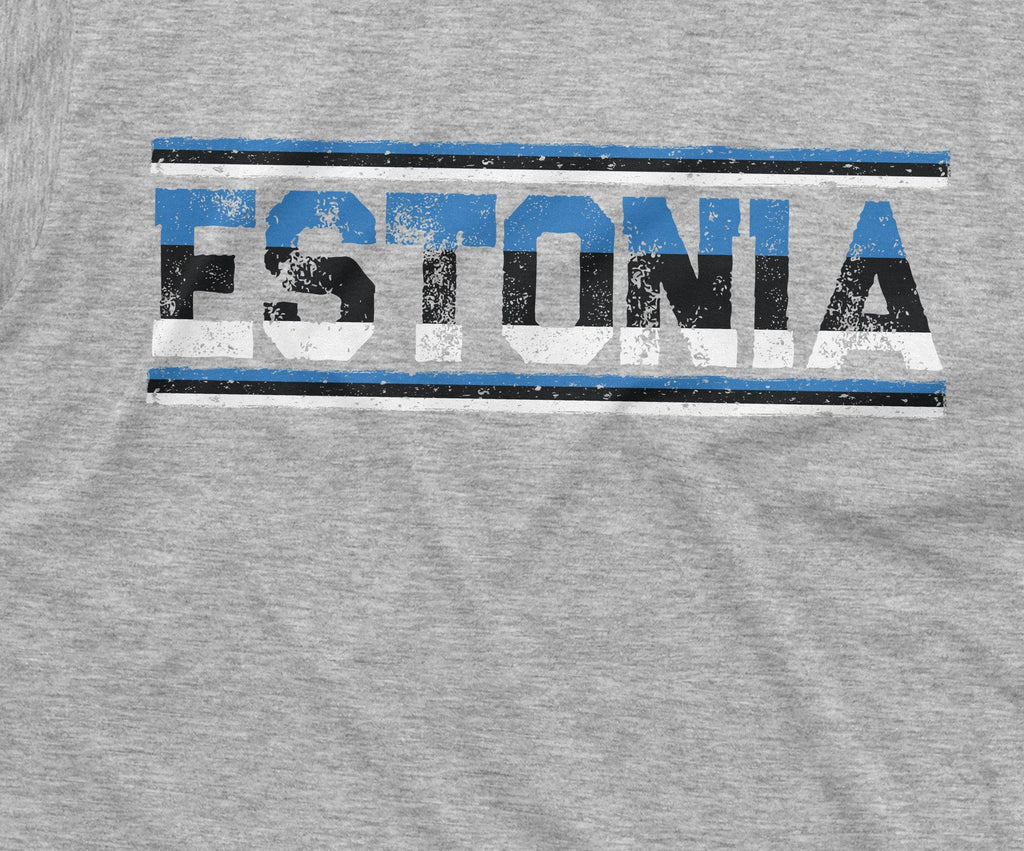 Men's Estonia T-shirt Estonian Flag Coat of arms patriotic product image 2