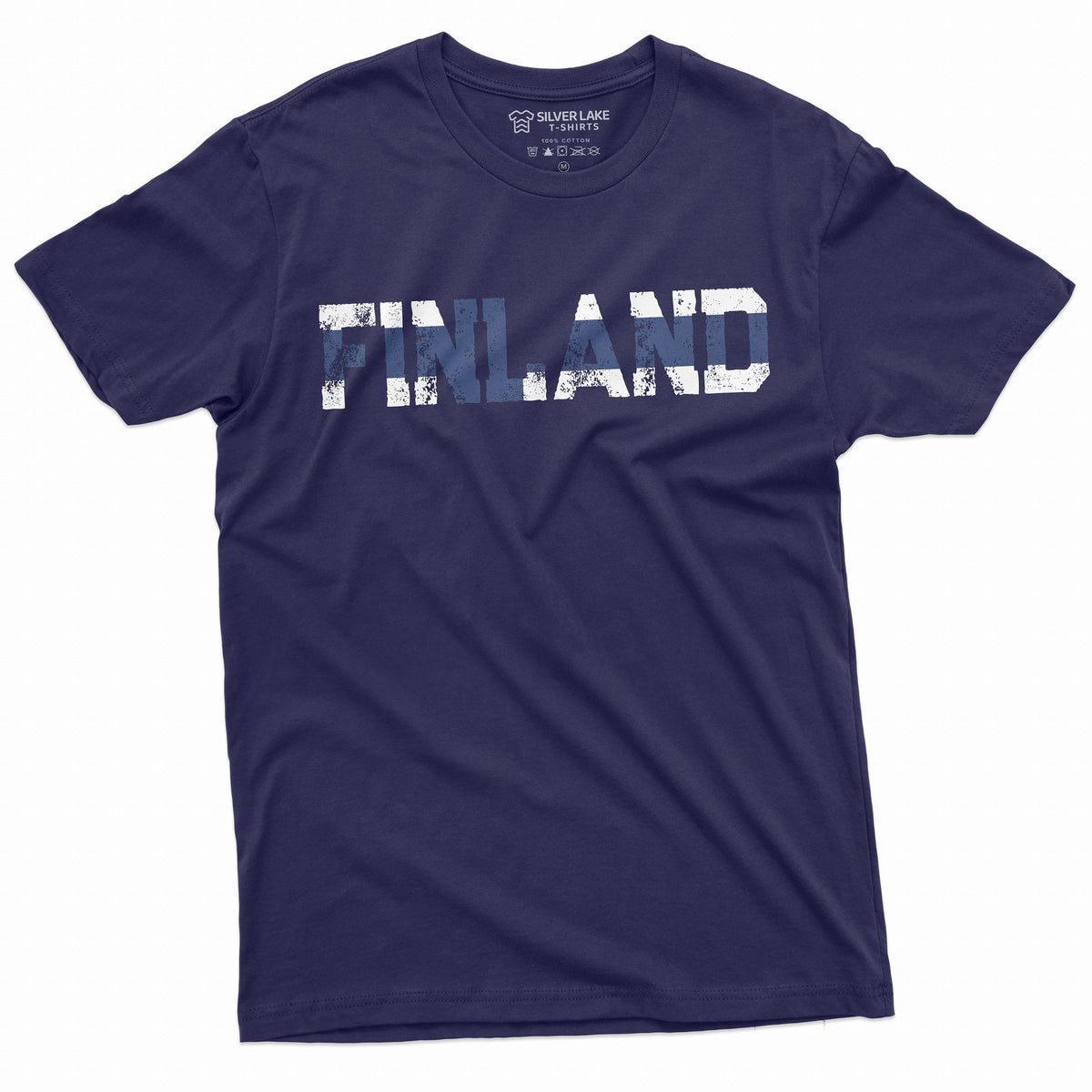 FINLAND T-shirt Suomi Mens Tee Finnish Flag Coat of arms product image 4