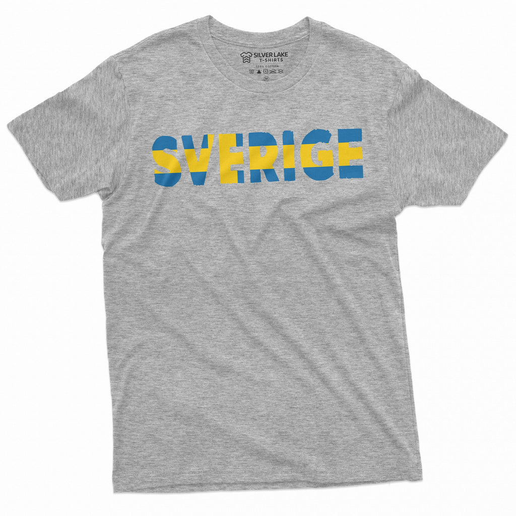 Sverige T-shirt Sweden Nordic Viking Swedish Flag Tee Shirt product image 4