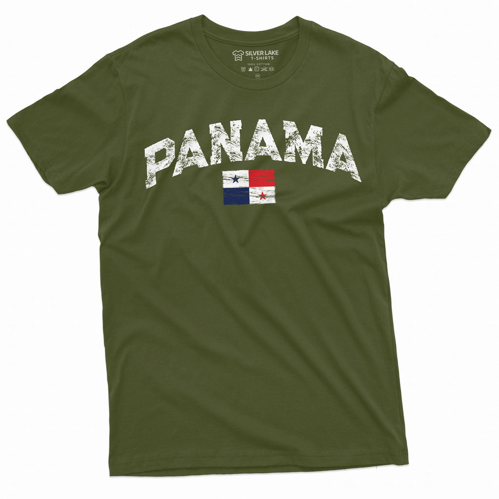 Panama T-shirt Panamá Flag Coat of Arms Tee Shirt Nation product image 3