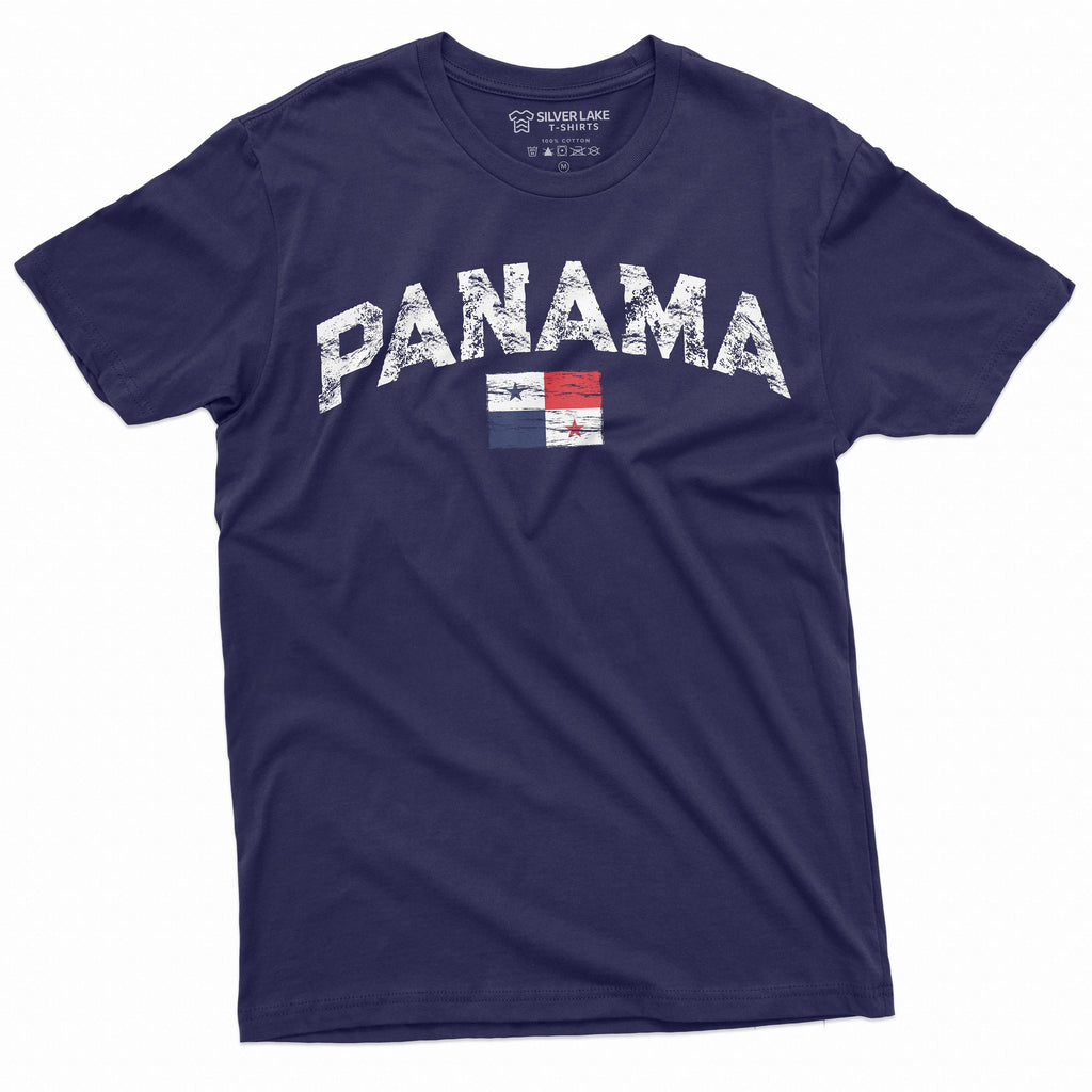 Panama T-shirt Panamá Flag Coat of Arms Tee Shirt Nation product image 1