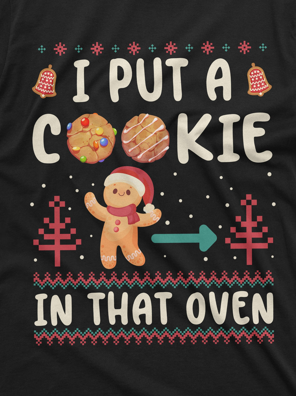 Couple Christmas Matching Shirts There is a cookie in this product image 6
