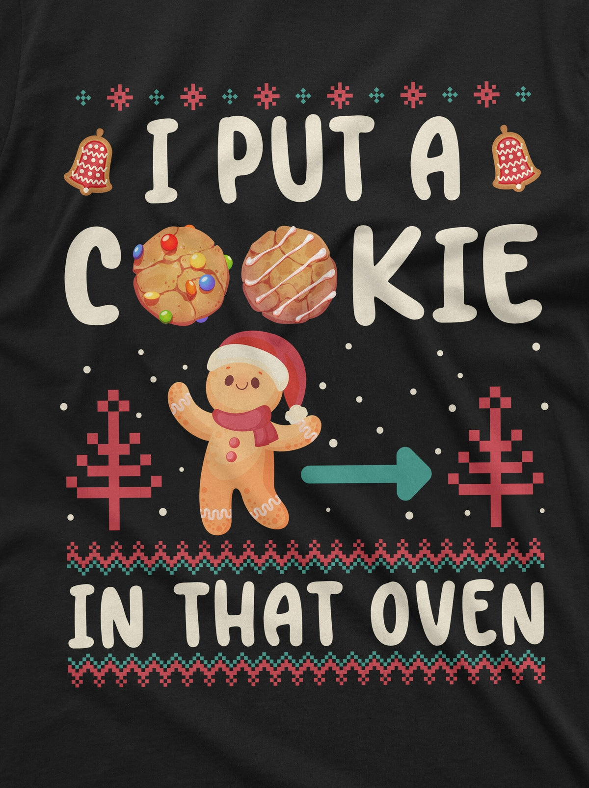 Couple Christmas Matching Shirts There is a cookie in this product image 6