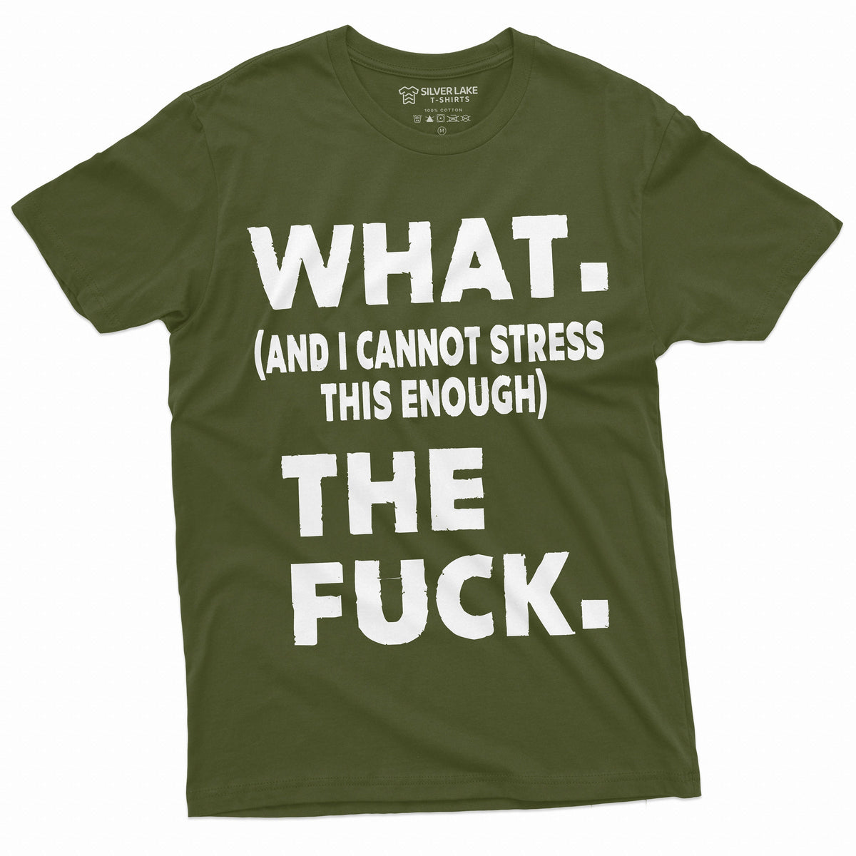 Funny What The F T-shirt Offensive rude Tee Adult Shirts product image 3