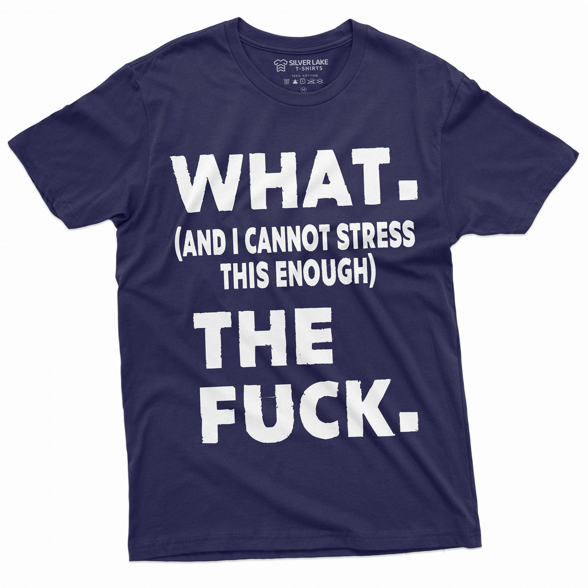 Funny What The F T-shirt Offensive rude Tee Adult Shirts product image 4