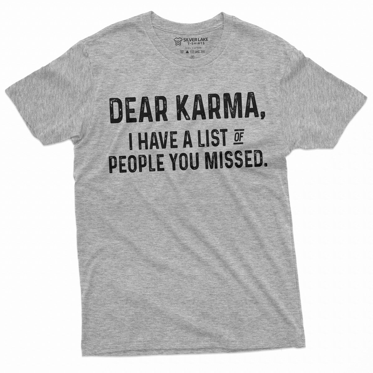 Funny Karma T-shirt Lost of People you missed Mens Womens product image 6