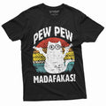 Funny Cat Pew MADAFAKAS T-shirt Cute Gangsta Pet Halloween product image 1