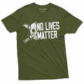 Mens Halloween Funny T-shirt Jason no lives matter Costume product image 1