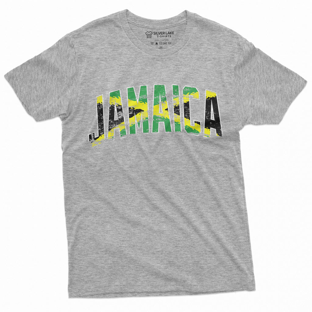 Men's Jamaica T-shirt Jamaican Flag Patriotic Tee Shirt product image 4
