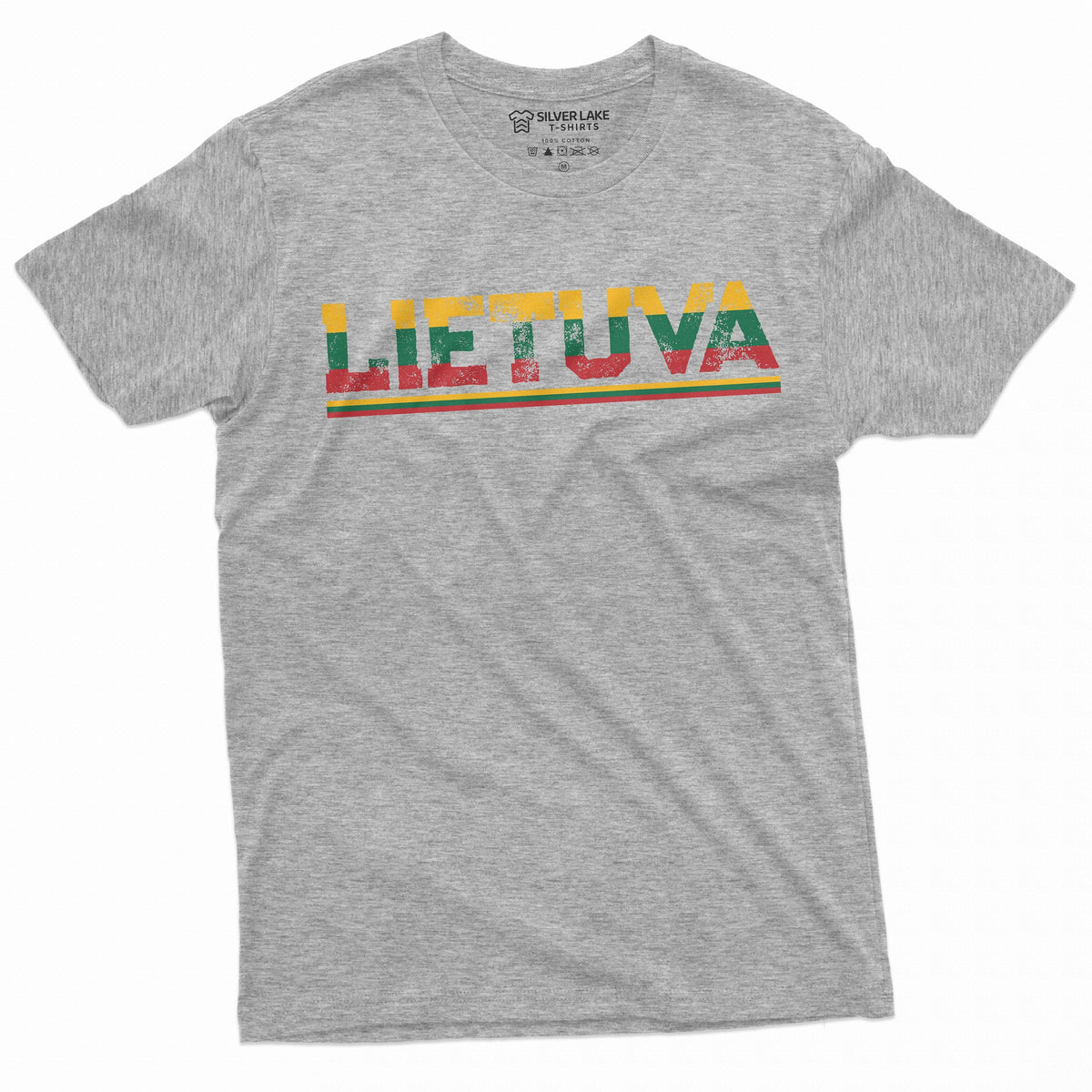 Lithuania T-shirt Lietuva Mens Womens Patriotic Flag Coat product image 4
