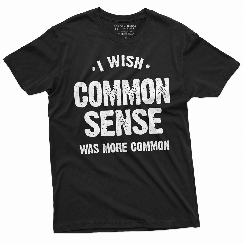 Funny Common Sense T-shirt I wash was more Tee Shirt Mens product image 3