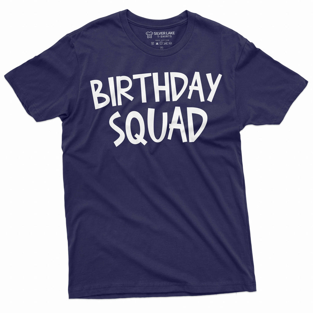 Birthday squad T-shirt bday celebration team tee shirt gift product image 3