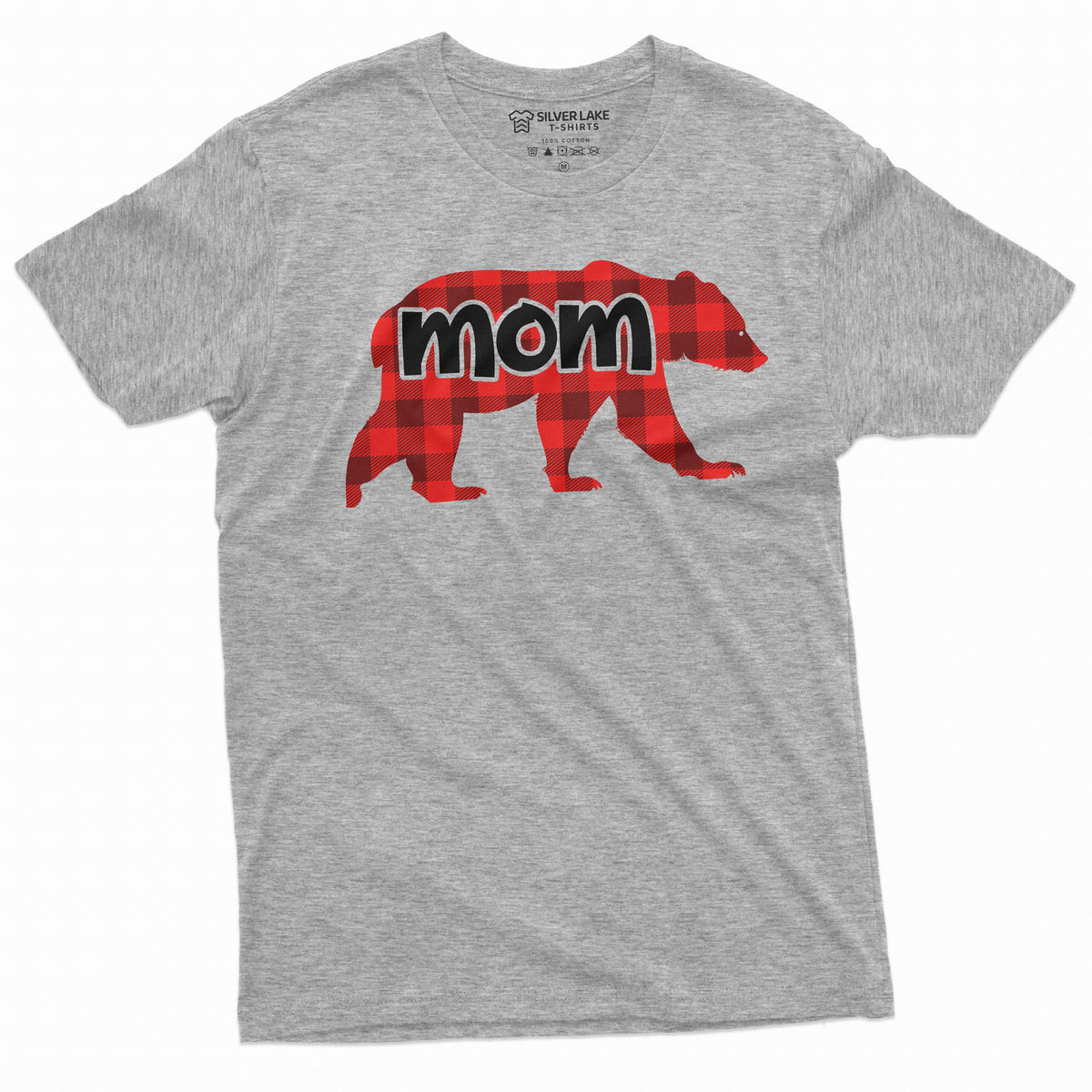 Mom T-shirt Mother Bear With Pijamas Mother's Day Mama Tee product image 1