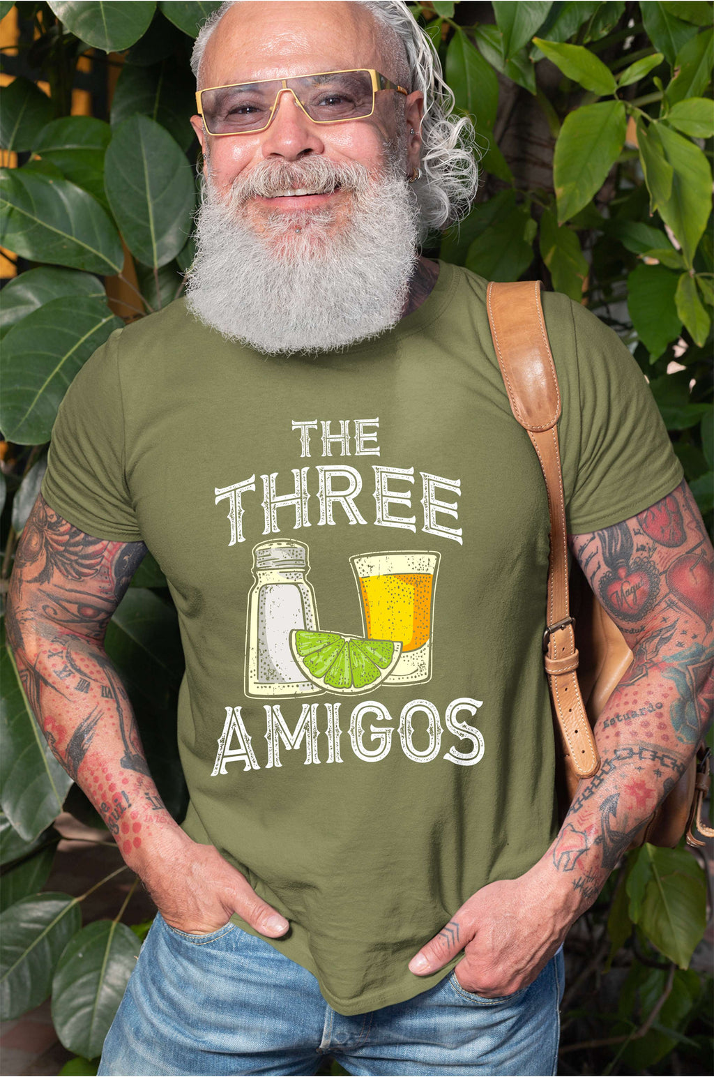 Funny Cinco de Mayo T-shirt three amigos salt tequila lemon product image 2