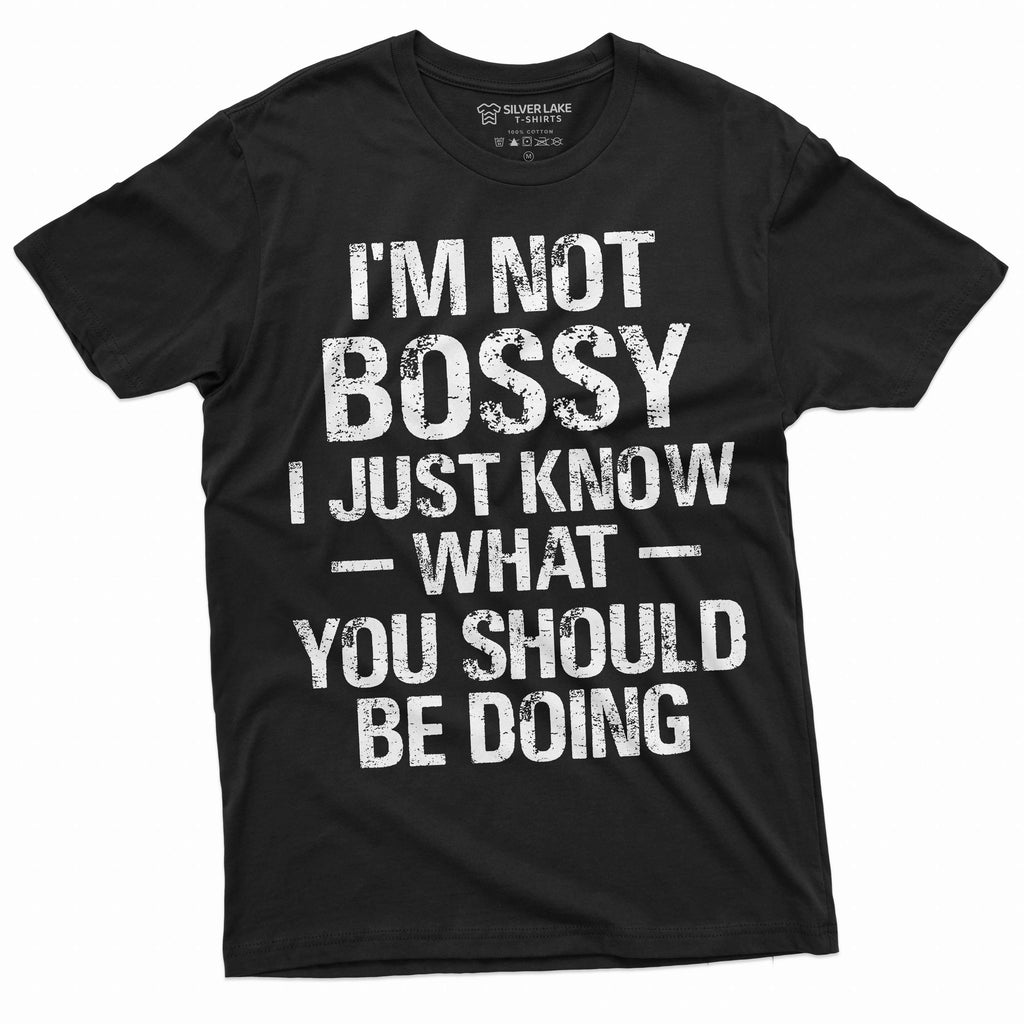 Funny I am not bossy tee shirt manager boss businessman product image 1