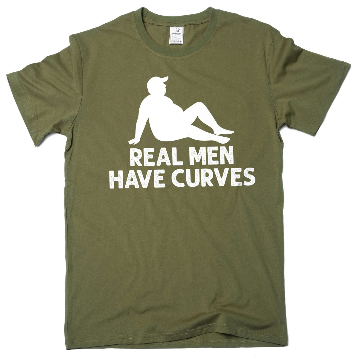 Men's Dad Bod T-shirt Real Men Have Curves Tee Funny humor product image 4