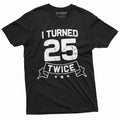 Men's 50th Birthday funny T-shirt Dad Grandpa Papa Bday Tee product image 1