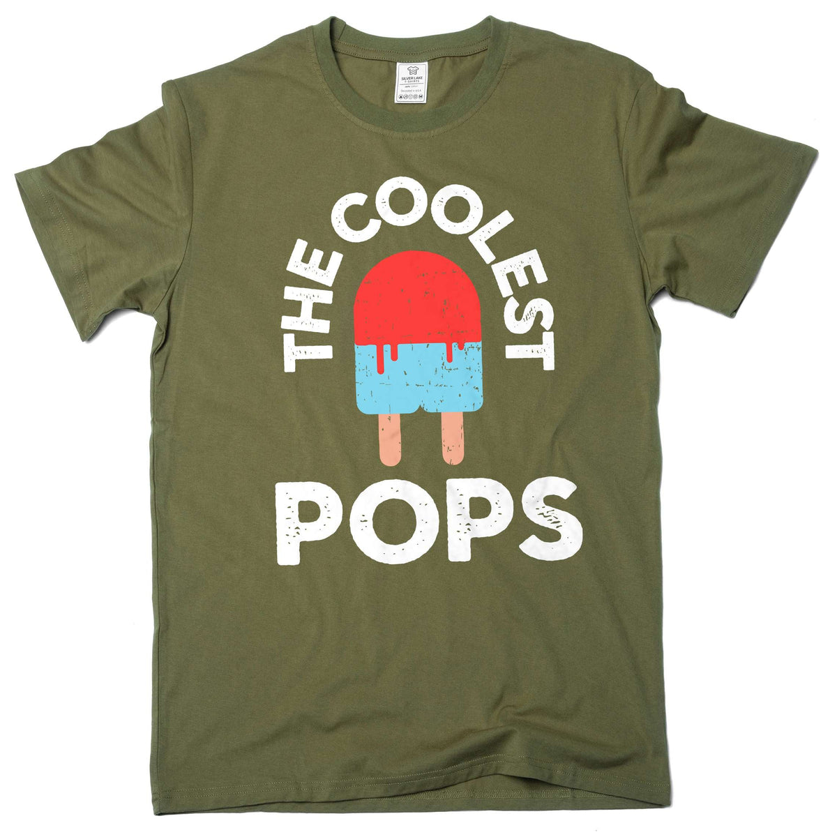 Men's Coolest Pops T-shirt, Grandpa Funny gifts, Papa product image 4