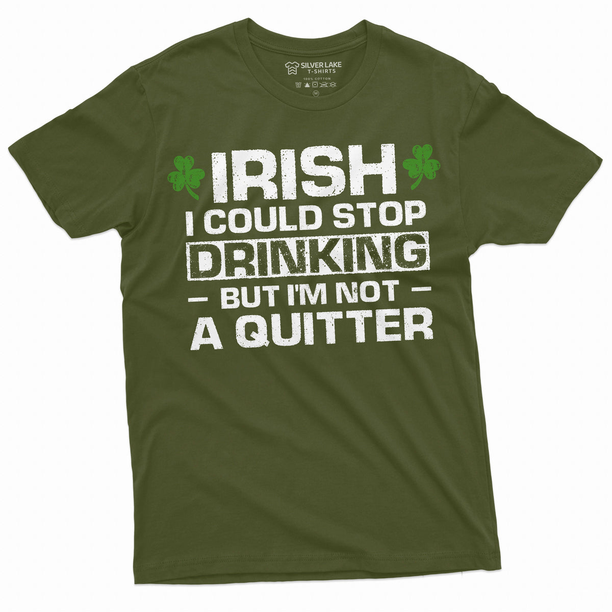 Funny Drinking shirt St Patricks day T-shirt Stop I am not product image 4