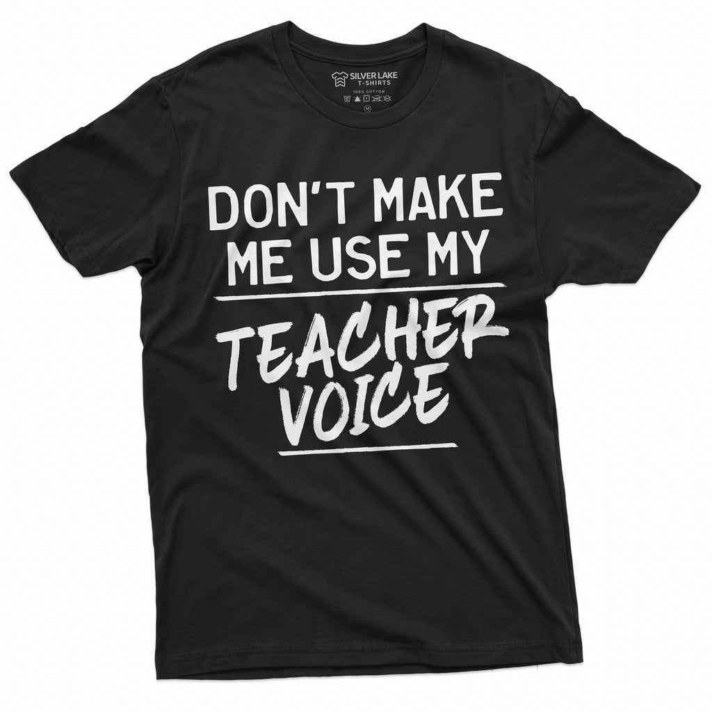 Back To school Teacher T-shirt Funny Gifts for Dont make me product image 8