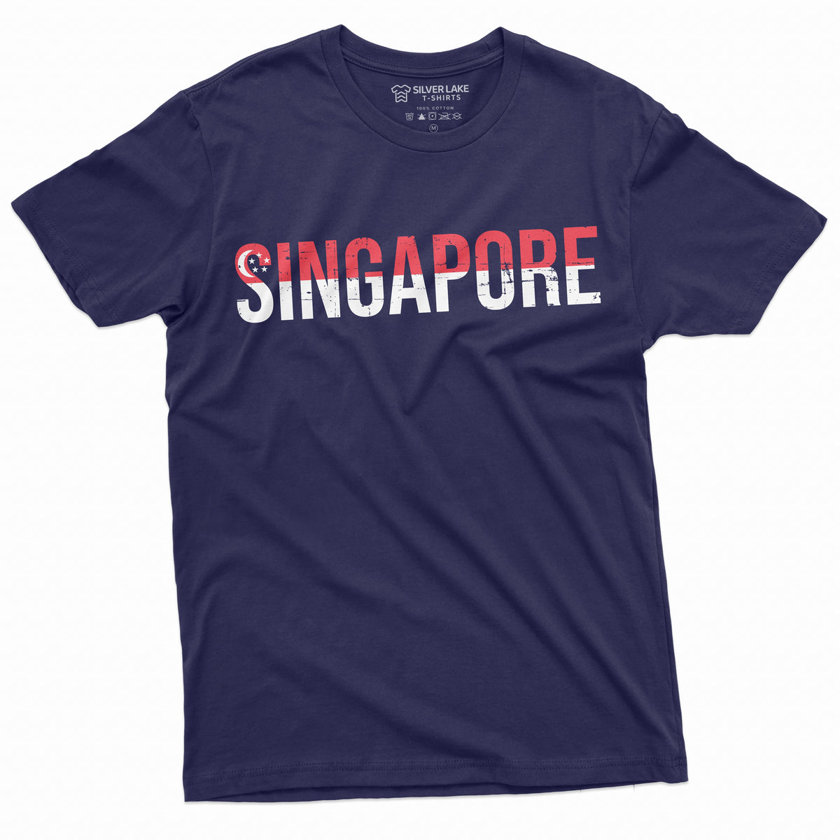 Men's Singapore T-shirt Flag Coat of Arms Ladies Womens product image 3