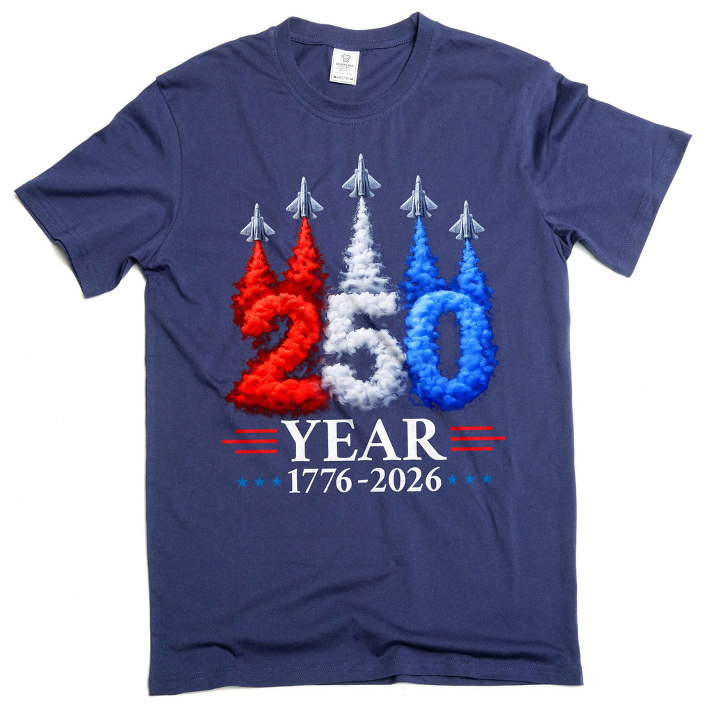 Men's USA 4th of July Jet flyover 250th anniversary product image 3
