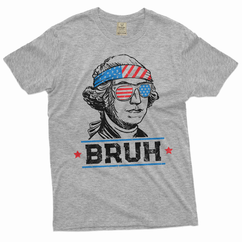 Men's 4th Funny Washington T-shirt George bruh USA product image 5
