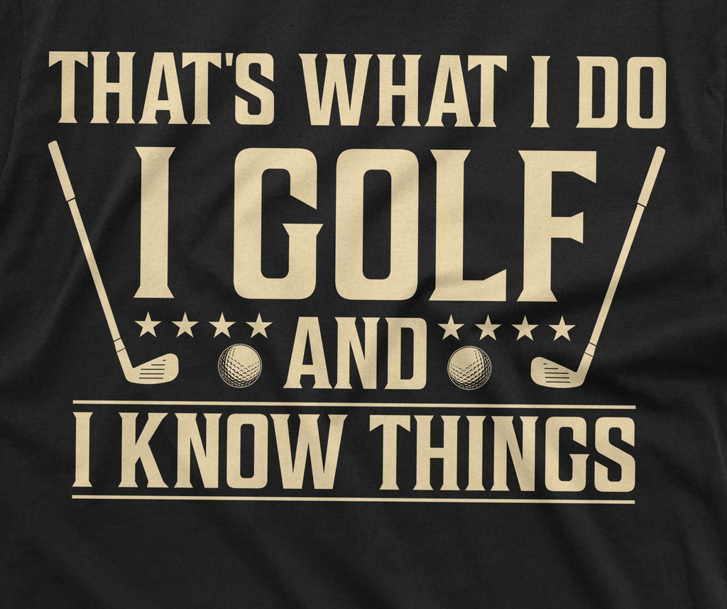 Men's funny golfing T-shirt Golf player sports hobby product image 2