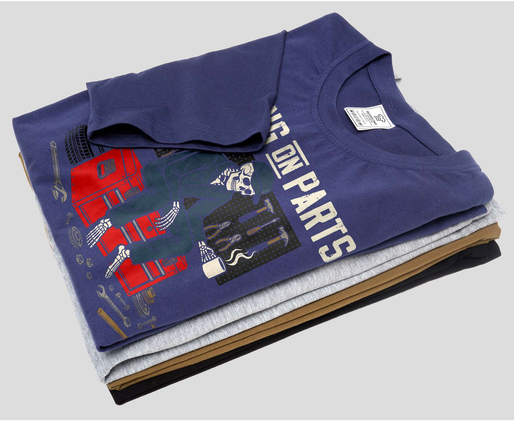 Waiting on Parts Shirt, Funny Mechanic Auto Gift, Garage Tee product image 6