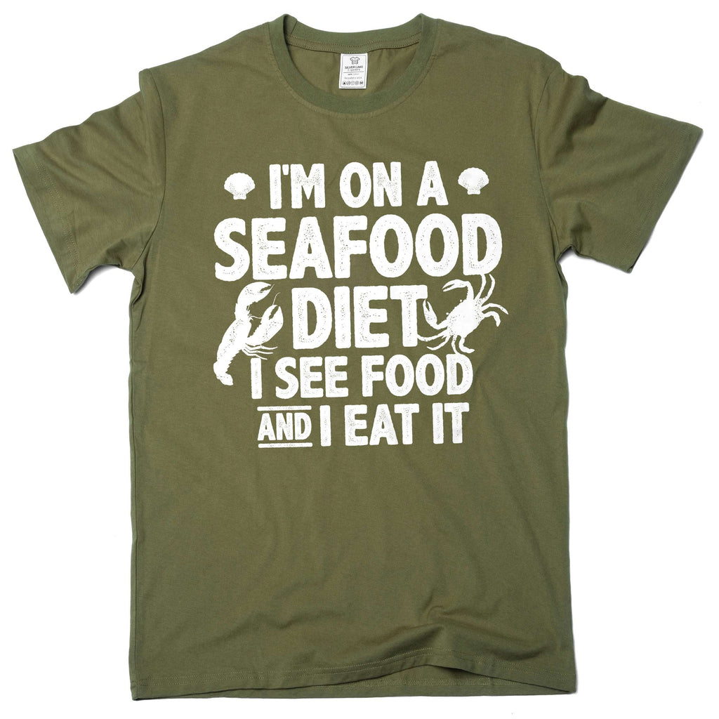 Funny Seafood Shirt Trendy Foodie T-Shirt Humorous Gift product image 3