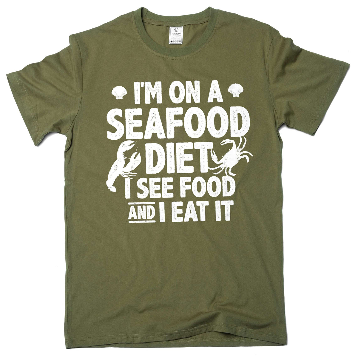 Funny Seafood Shirt Trendy Foodie T-Shirt Humorous Gift product image 3