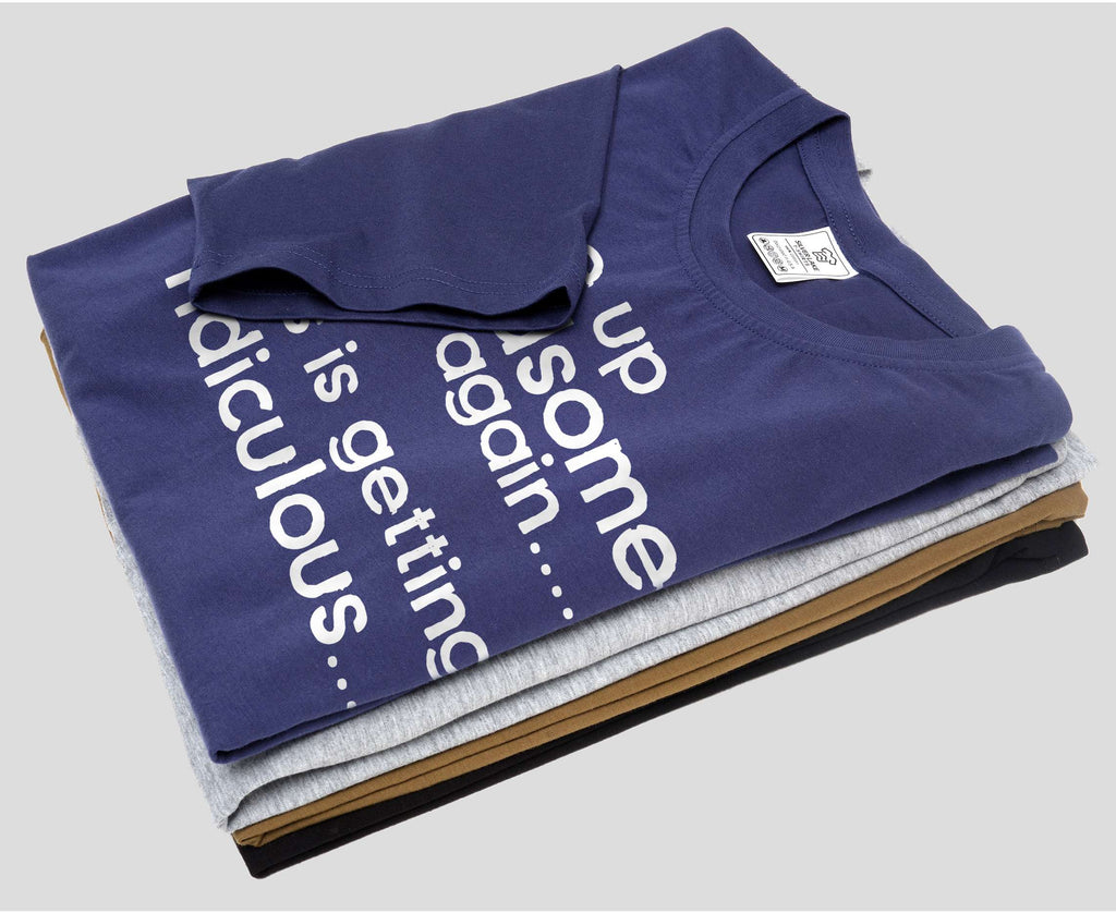 Woke Up Handsome Again Shirt, Funny Sarcastic Mens Tee product image 6
