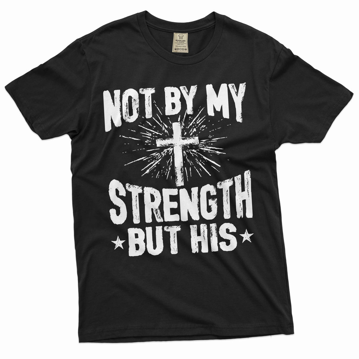 Jesus T-Shirt Not My Strength But His Christian Gifts God product image 1