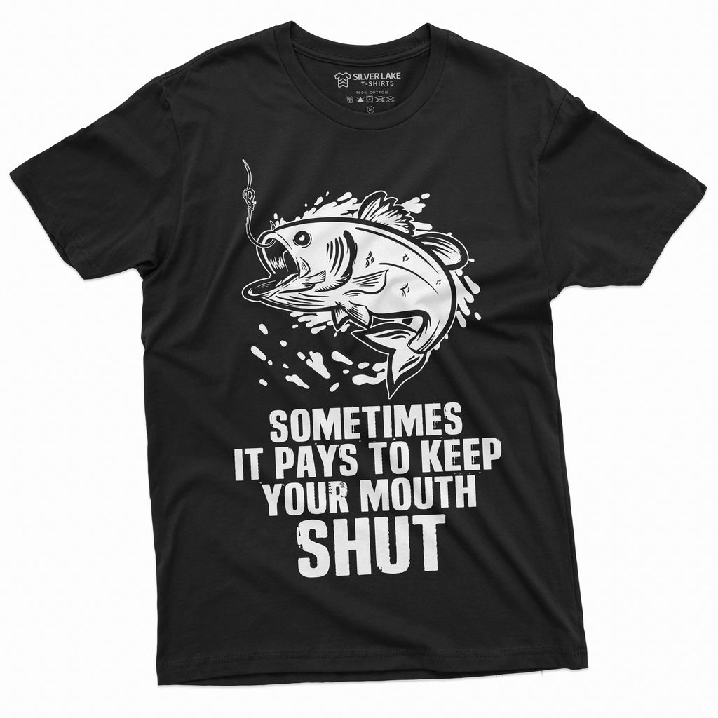 Mens Funny Fishing Tee Shirt Fisherman Gifts Humorous Fish product image 8