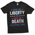Fourth of July funny liberty or death shirt independence product image 1