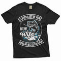 Men's Funny Fishing T-shirt my wife by best catch fisherman product image 1