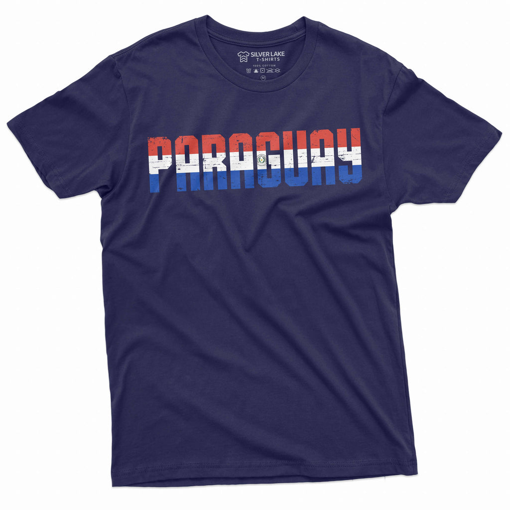 Men's Paraguay T-shirt Republica del tee patriotic flag product image 3