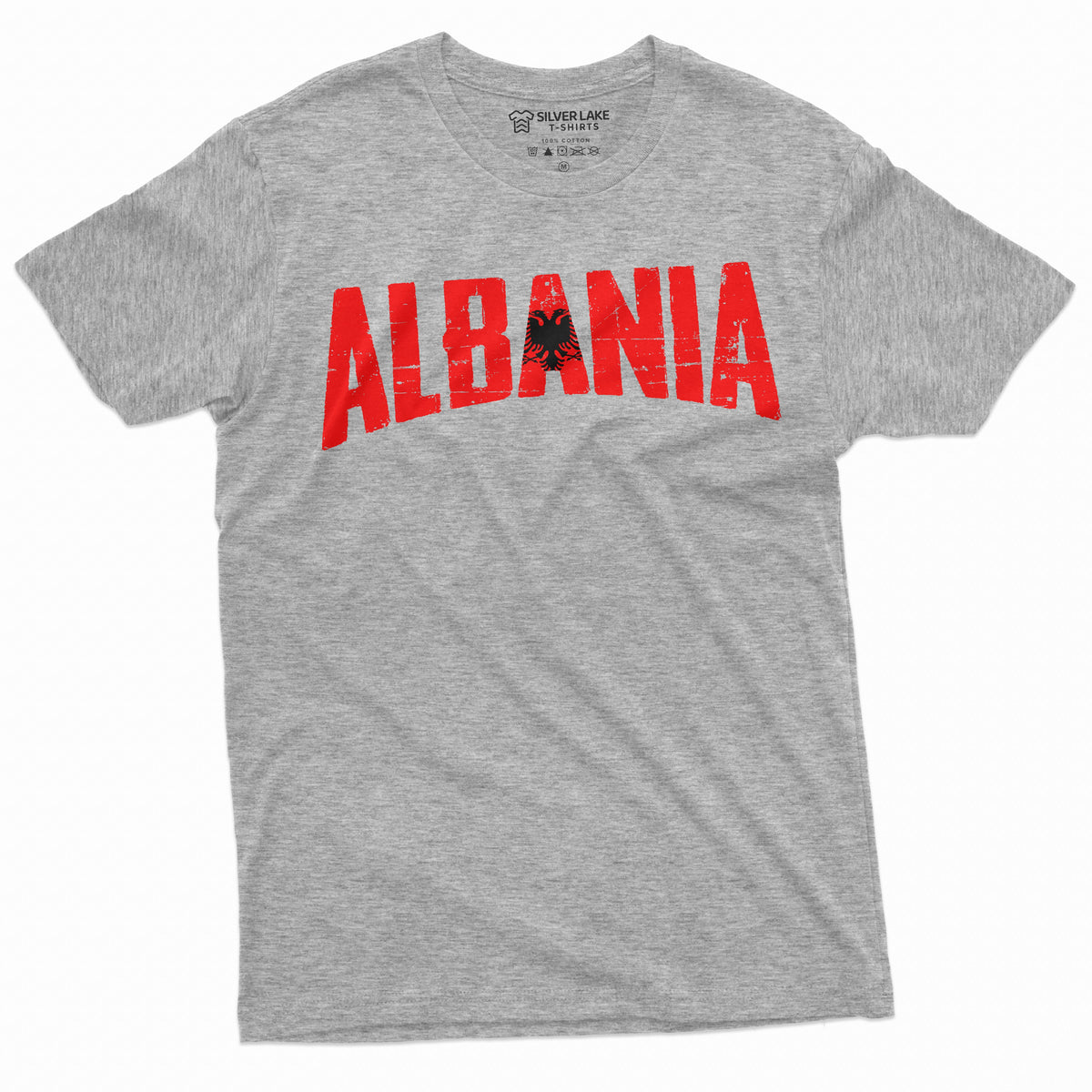 Men's Albania T-shirt Albanian Coat of arms Flag Shqipëria product image 5