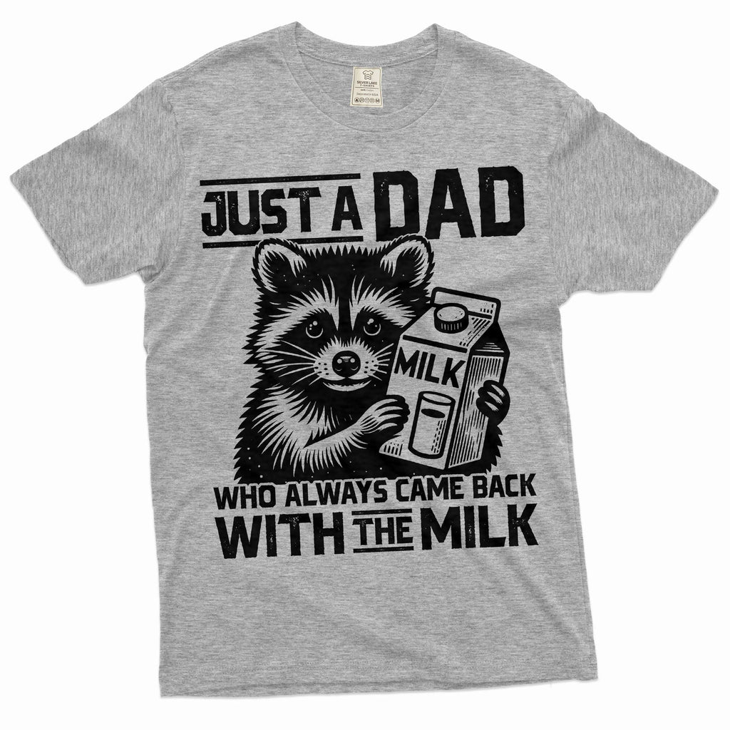 Men's Funny Father's day T-shirt Dad with milk sarcastic product image 5