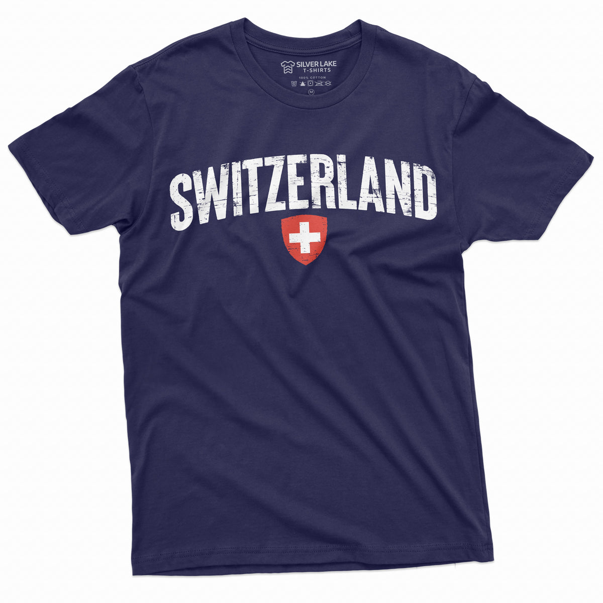 Switzerland T-shirt Swiss Confederation Mens Womens Tee product image 9
