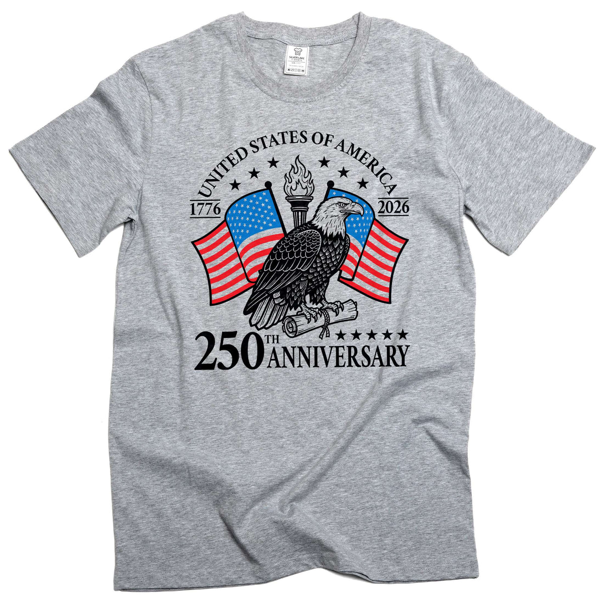 250 Year US Independence Day T-shirt 1776-2026 250th product image 5