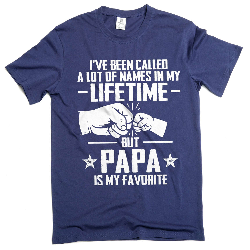 Men's papa T-shirt grandpa dad father grandkids father's product image 1