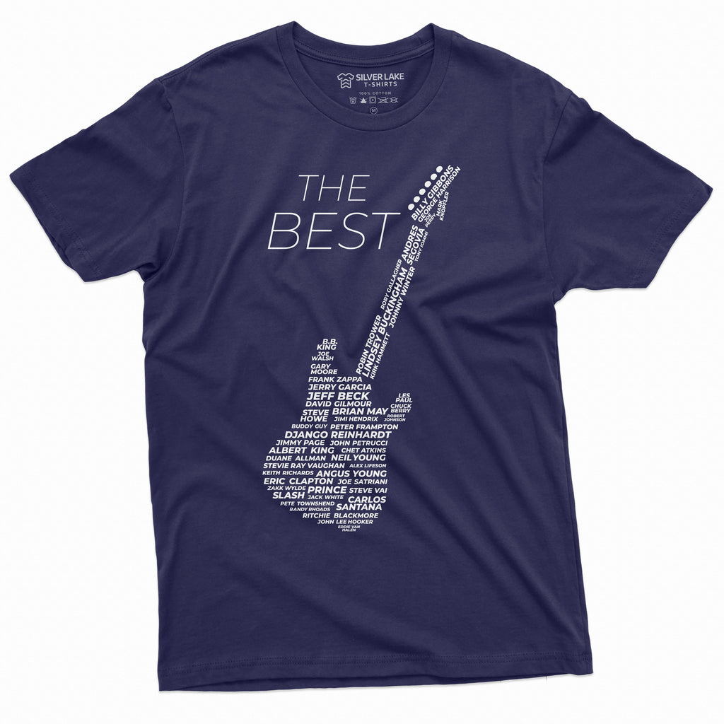Men's Guitar Player T-shirt Music Band Country Rock jazz product image 3