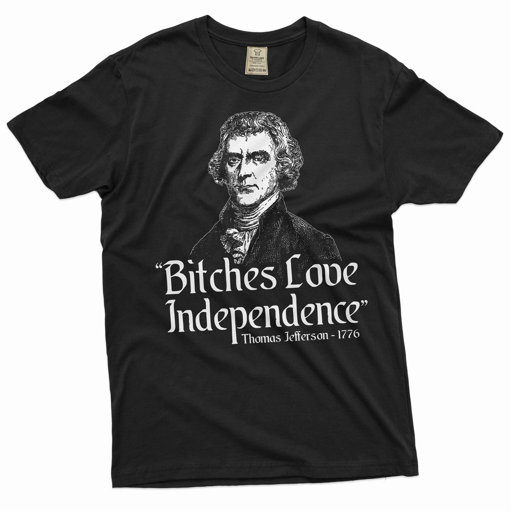 Men's Thomas Jefferson funny quote T-shirt 4th of July product image 1