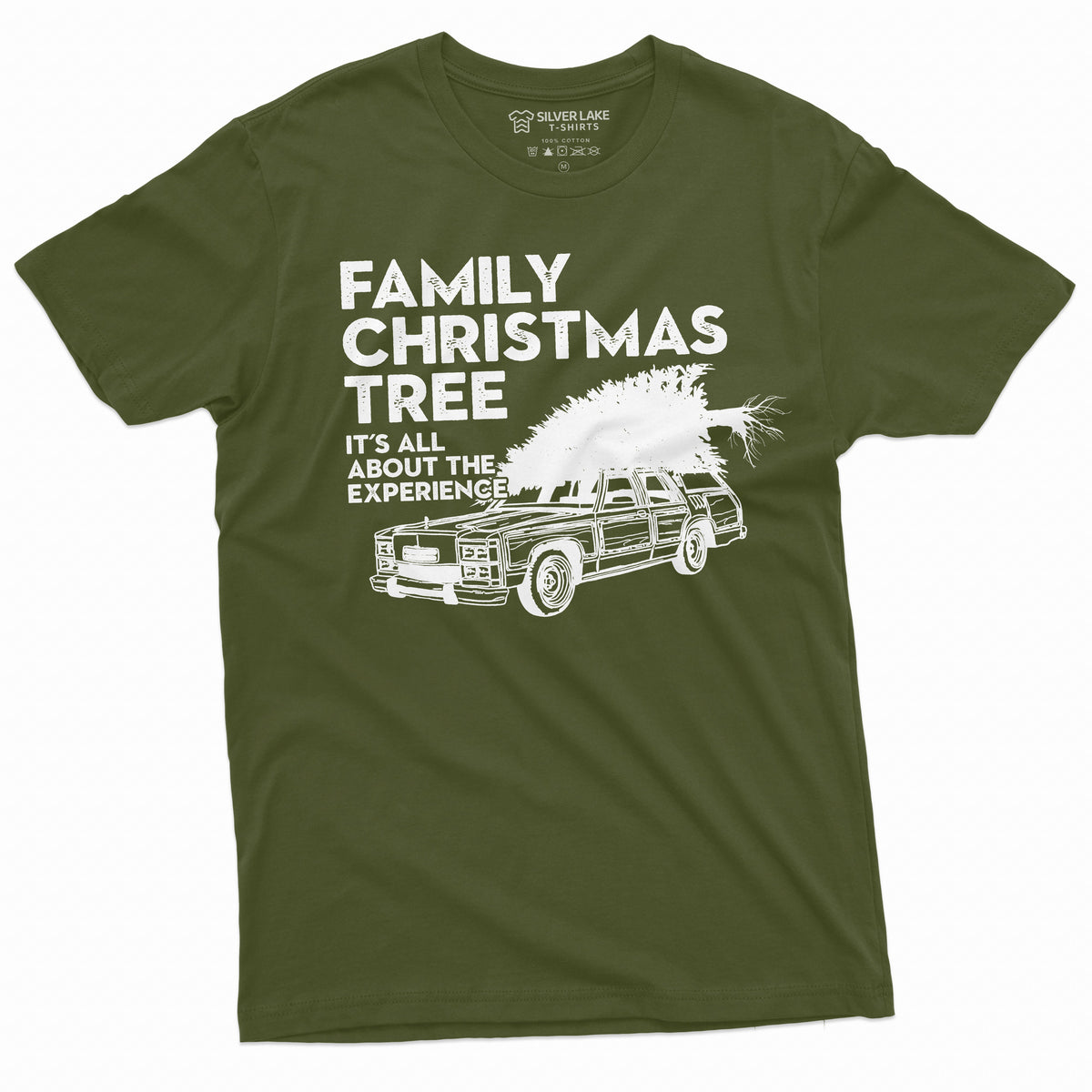 Men's Family Christmas Tree Popular Culture T-shirt Funny product image 4