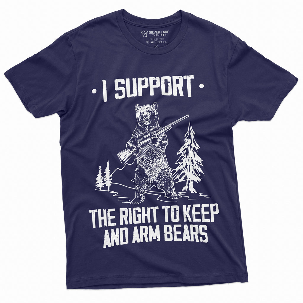 Men's Second Amendment Right to Keep and Arm bears Funny product image 11