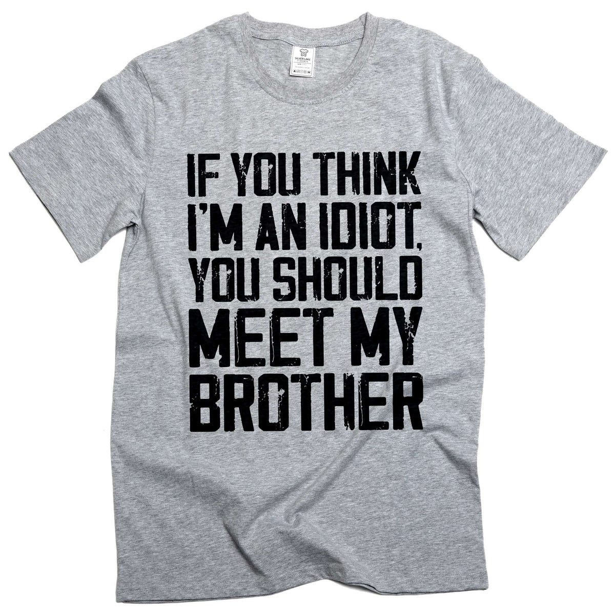Funny Saying T-shirt Cute Family Shirts Sister Brother product image 5